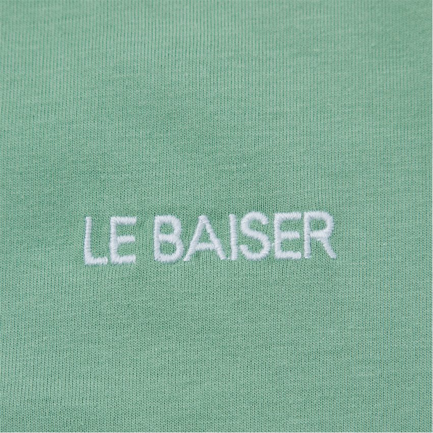 Le Baiser T-shirts BOURG. GRASS GREEN